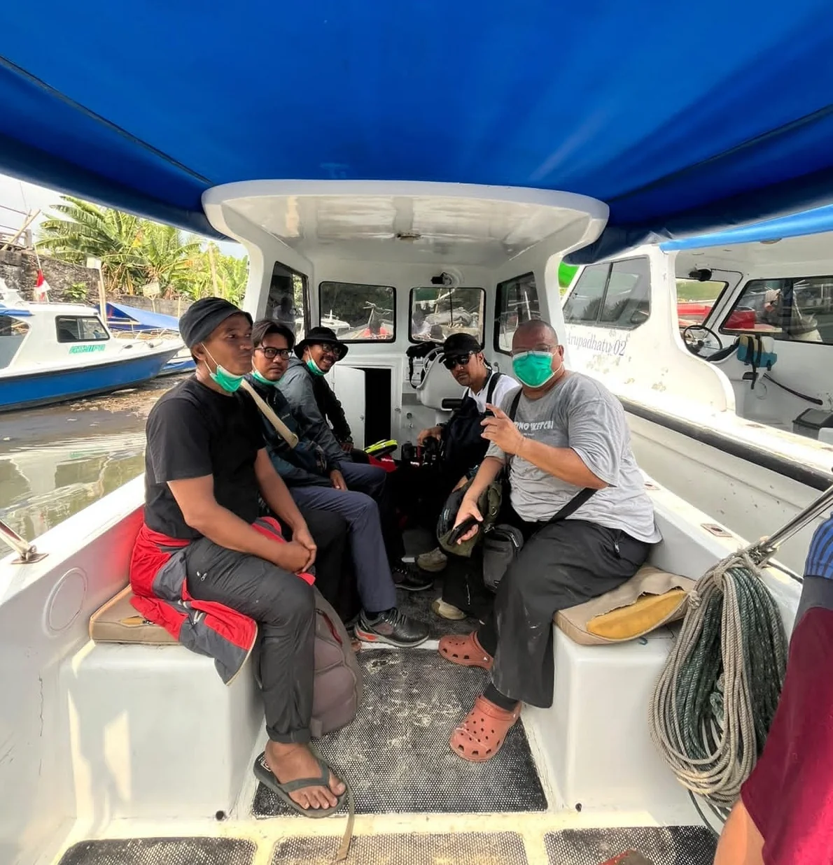 Rombongan jurnalis dilaporkan hilang kontak di Perairan Selat Sunda, Kabupaten Pandeglang, Banten pada Senin (7/9/2026). Kantor Pencarian dan Pertolongan (Basarnas) Banten telah mengerahkan tim SAR untuk melakukan pencarian di lokasi kejadian. Foto: Istim