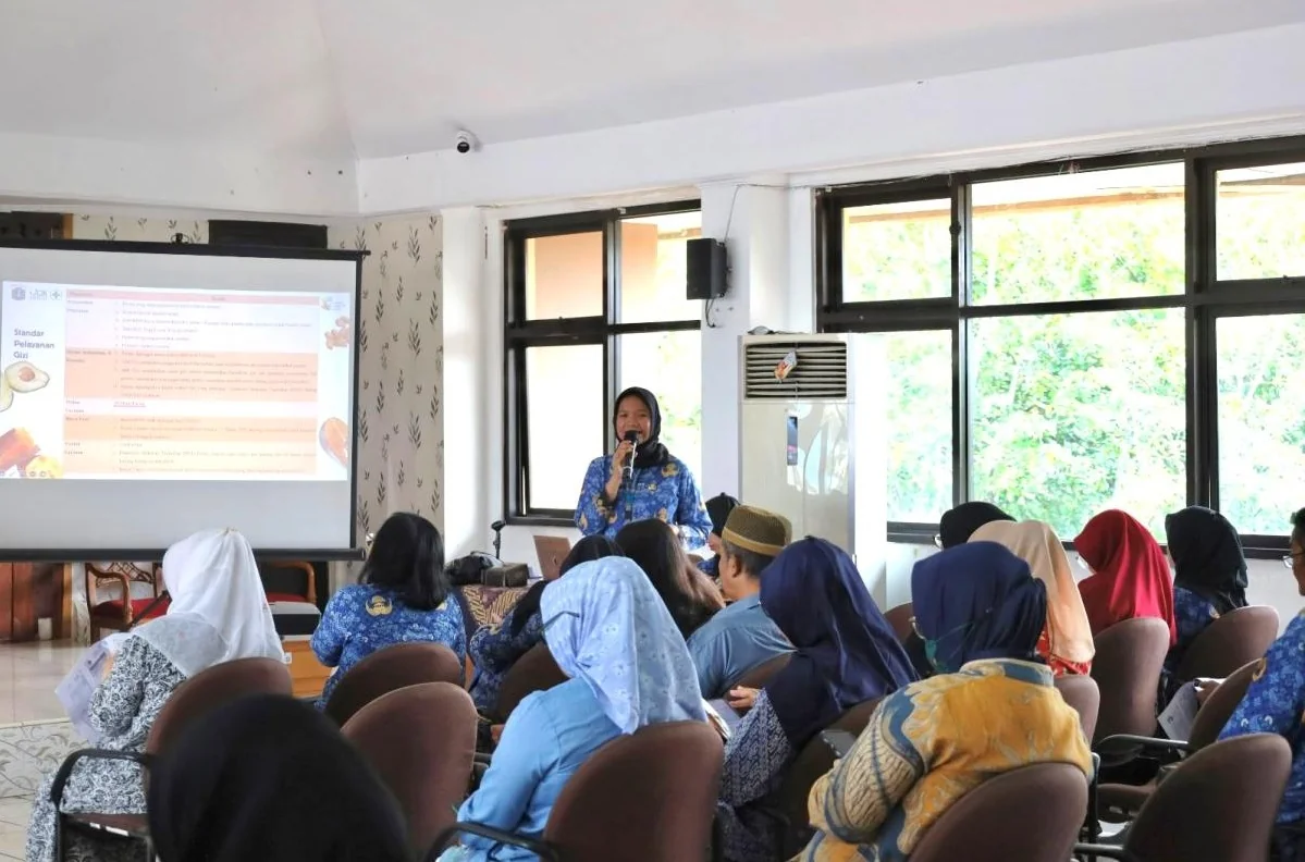 Puskesmas Kecamatan Pademangan, Jakarta Utara, menggelar Forum Konsultasi Publik (FKP) dalam rangka peninjauan ulang Standar Pelayanan Tahun 2026 di aula Kantor Kecamatan Pademangan. Foto: Pemkot Jakut