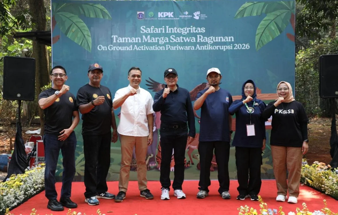 Inspektorat DKI Jakarta bersinergi dengan Komisi Pemberantasan Korupsi (KPK) RI, terus konsisten membangun budaya antikorupsi sejak dini di tengah masyarakat. Foto: Pemprov DKI
