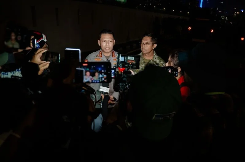 Kabid Humas Polda Metro Jaya Kombes Pol Budi Hermanto saat memberikan keterangan pers di Jakarta, Kamis (27/8/2026). Foto: Polda Metro Jaya