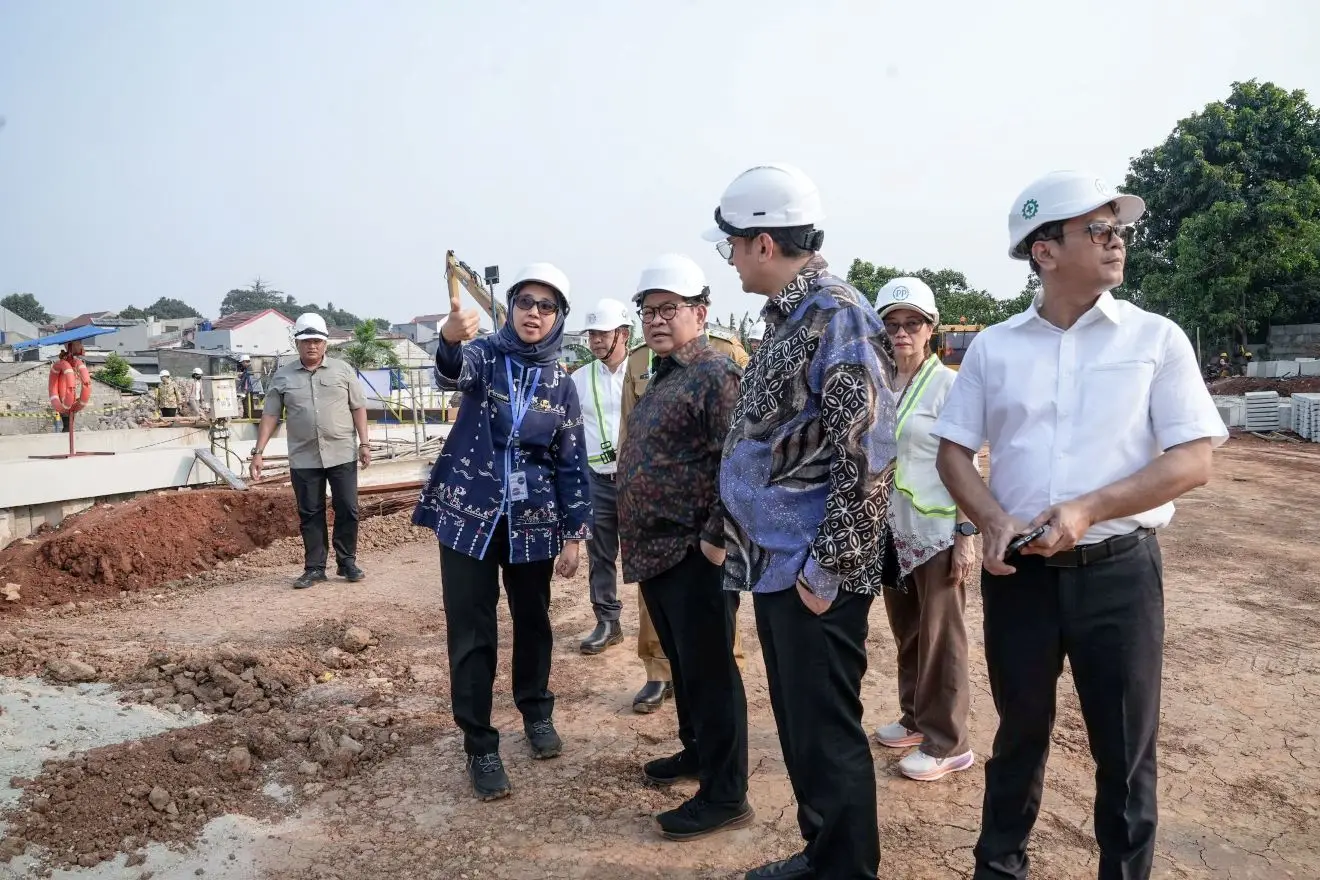 Pemprov DKI Jakarta terus menyiapkan infrastruktur pengendali banjir di ibu kota. Salah satunya yakni Embung Kebagusan di Pasar Minggu, Jakarta Selatan. Foto: Pemprov DKI