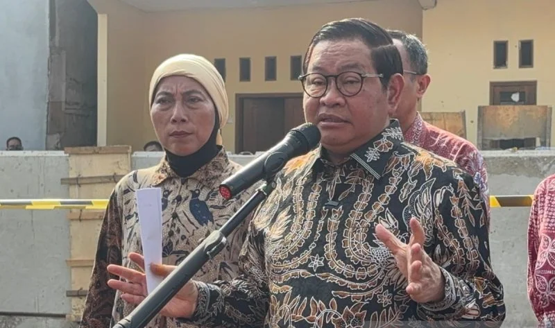 Gubernur DKI Jakarta Pramono Anung saat di Cilincing, Jakarta Utara, Kamis (13/8/2026). Foto: ANTARA