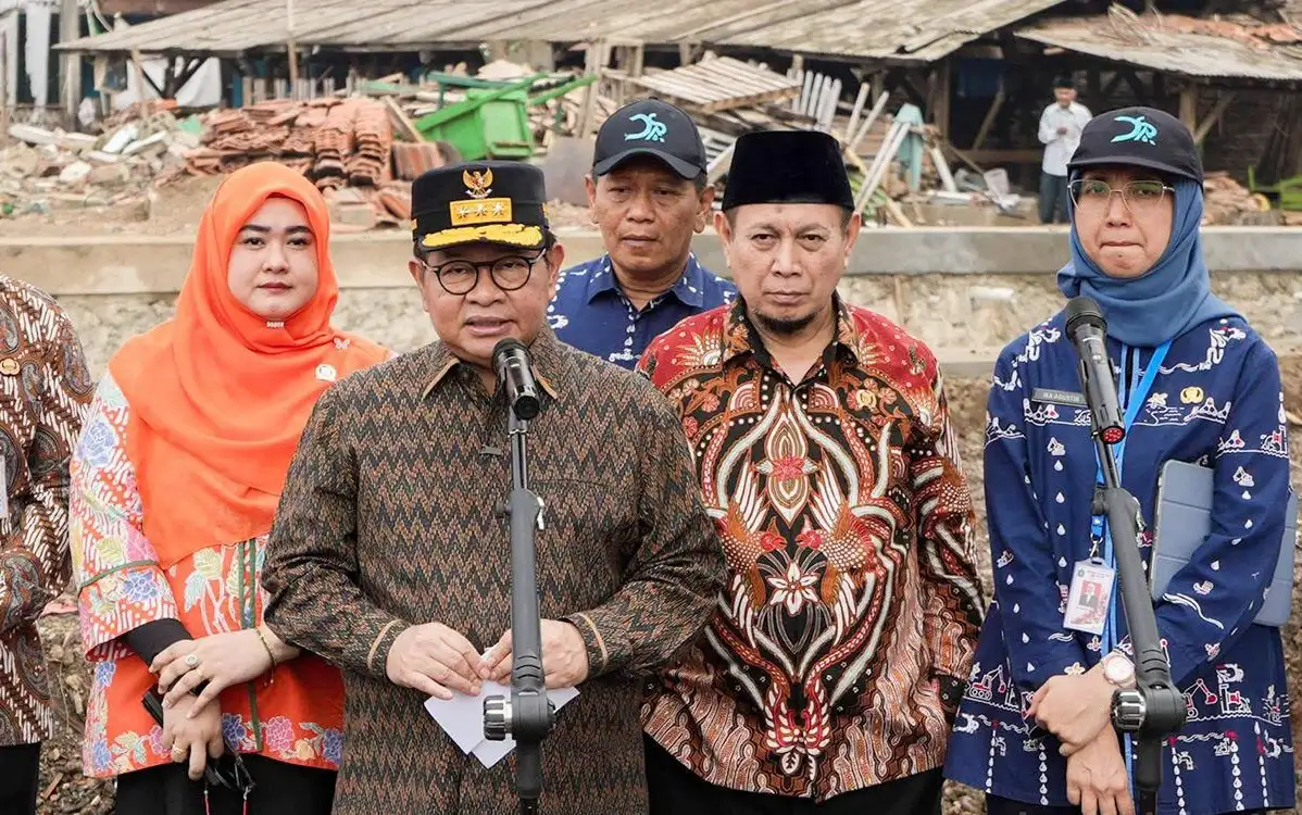 Gubernur DKI Jakarta, Pramono Anung pastikan anggaran Dinas Sumber Daya Air (SDA) tidak dipangkas seiring percepatan infrastruktur pengendalian banjir, termasuk normalisasi sungai yang sudah lama tidak dilakukan. Foto: Pemprov DKI