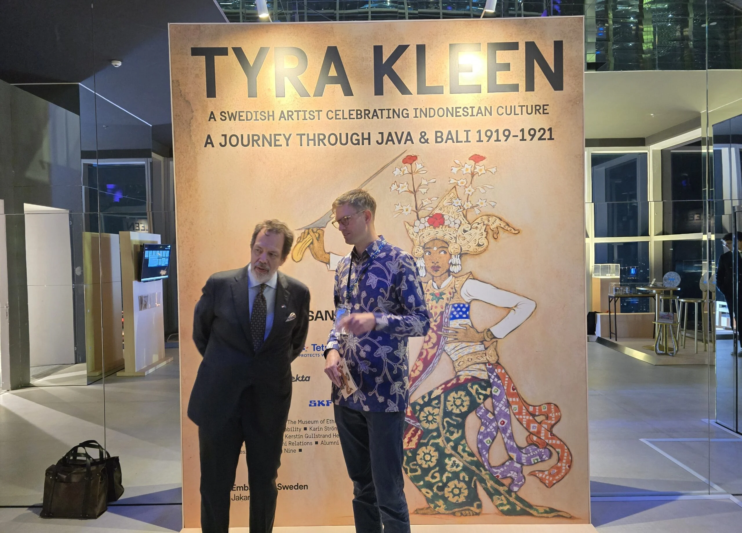 IKEA mendukung pameran Tyra Kleen yang diselenggarakan oleh Kedutaan Besar Swedia di Jakarta. Foto: Istimewa untuk kabarjakarta