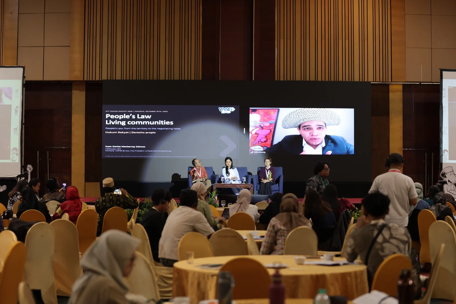 Perkumpulan HuMa menyelenggarakan KTT Hukum Rakyat 2026 dengan beberapa sesi di antaranya Diskusi dan Peluncuran Buku Hukum Rakyat, Pemaparan Hasil Konsolidasi 5 Region, hingga Sharing Session. Foto: Perkumpulan HuMa