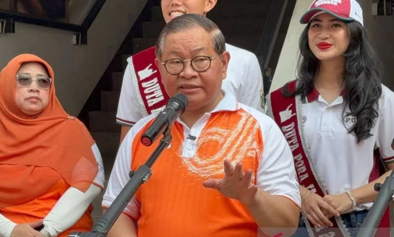 Gubernur DKI Jakarta Pramono Anung saat dijumpai di Jakarta Selatan, Senin (31/8/2026). Foto: ANTARA