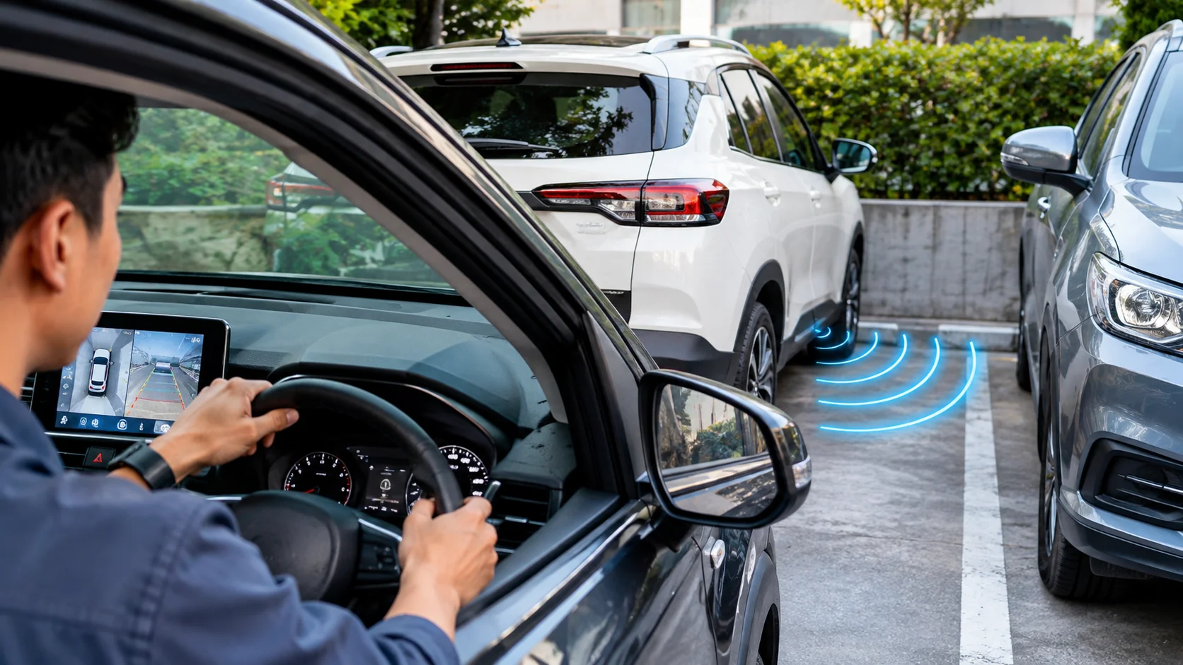 Memarkir mobil menjadi salah satu bagian tersulit, utamanya bagi pemula yang masih belajar. Tidak hanya memerlukan beberapa teknik khusus, beberapa ruang parkir kerap membutuhkan perhatian ekstra dari pengendara, seperti dimensi yang terbatas ataupun posi