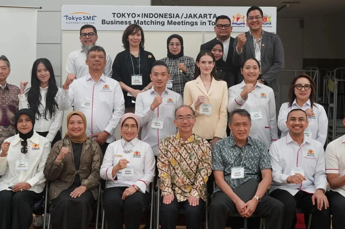 Kegiatan pertemuan bisnis (Business Matching) KADIN DKI Jakarta bersama Tokyo Metropolitan Small and Medium Enterprise Support Center, Tokyo, Jumat (31/7/2026). Foto: ANTARA