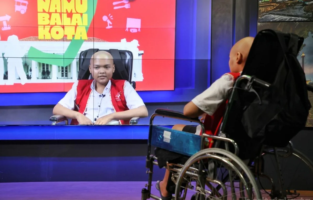 Ada pemandangan berbeda di Gedung Balai Kota DKI Jakarta pada Sabtu (3/10?2026) pagi. Suasana meriah menyambut kunjungan anak-anak pejuang kanker yang antusias mengikuti kegiatan tur dalam program Namu Balai Kota. Foto: beritajakarta