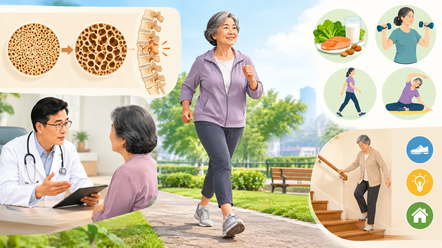Osteoporosis perlu diwaspadai khususnya orang dengan orang pada usia di atas 50 tahun karena dapat menyebabkan patah tulang dengan dampak serius. Foto: kabarjakarta