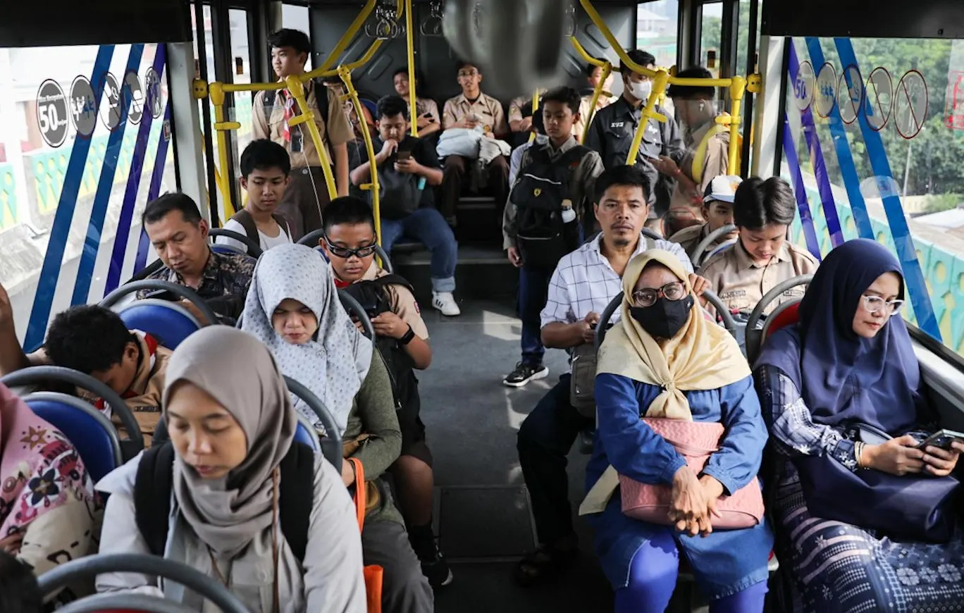 Hasil survei Time Out 2026 terbaru menyebut Jakarta berhasil menduduki peringkat ke-15, dari sebelumnya peringkat ke-17 terbaik dunia. Foto: Transjakarta