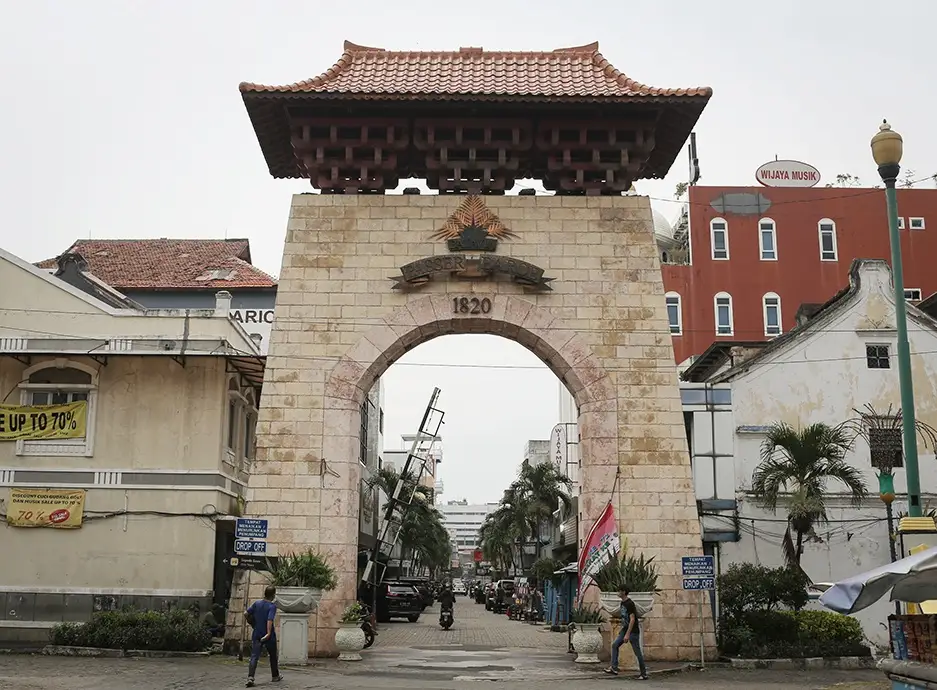 Pemprov DKI akan segera menata kawasan perbelanjaan Pasar Baru, Jakarta Pusat, menjadi layaknya kawasan Myeongdong di Korea Selatan pada 2027, setelah penataan di Blok M Hub rampung. Foto: Pemprov DKI