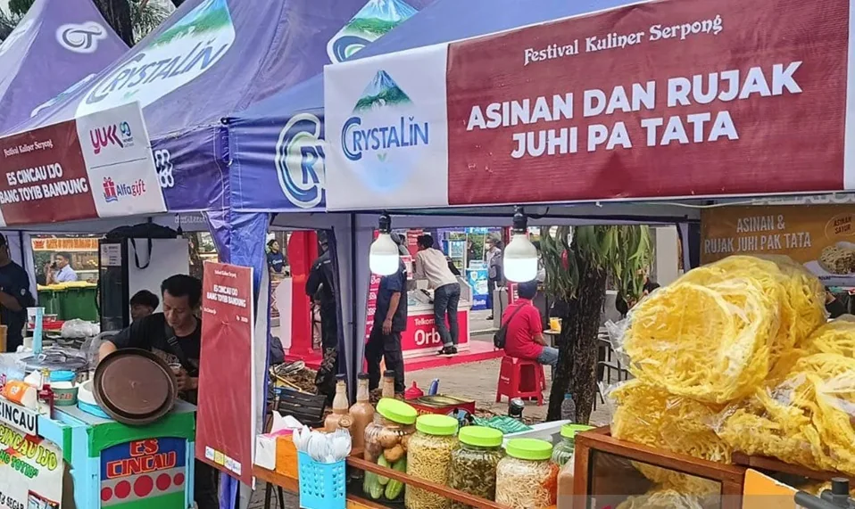 Salah satu makanan tradisional yang dihadirkan festival kuliner, kebersihan menjadi syarat utama. Foto: ANTARA