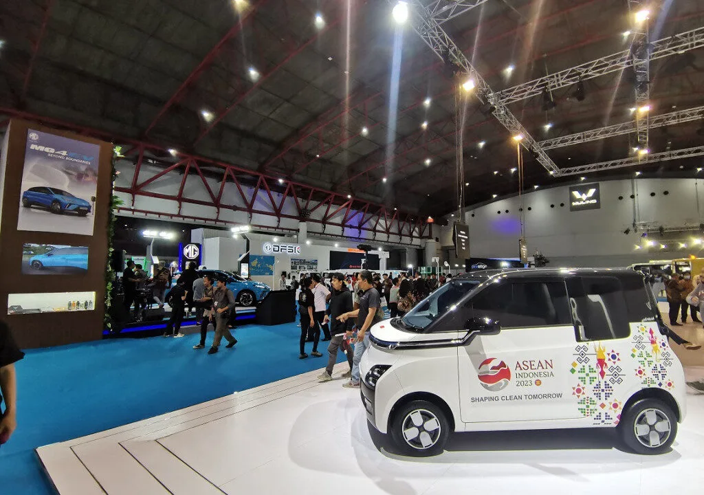 Dokumentasi - Perkumpulan Industri Kendaraan Listrik Indonesia (Periklindo) dan Dyandra Promosindo hadir di ajang Periklindo Electric Vehicle Show (PEVS) 2024, yang digelar pada tanggal 30 April - 5 Mei di JIEXPO Kemayoran, Jakarta Pusat. Foto: Periklindo