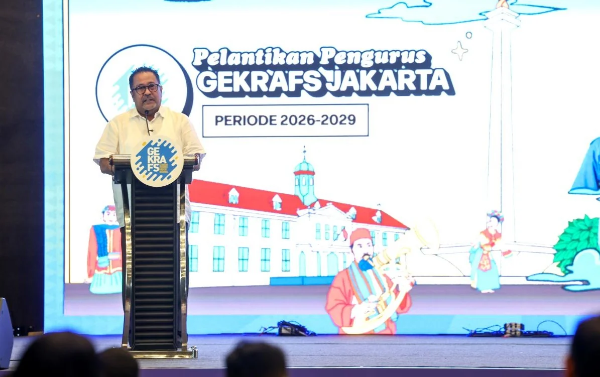 Wakil Gubernur DKI Jakarta, Rano Karno menginginkan kolaborasi antara Pemerintah Provinsi (Pemprov) DKI Jakarta dan Gerakan Ekonomi Kreatif Nasional (Gekrafs) dapat memperkuat ekosistem ekonomi kreatif (Ekraf) di Ibukota. Foto: beritajakarta
