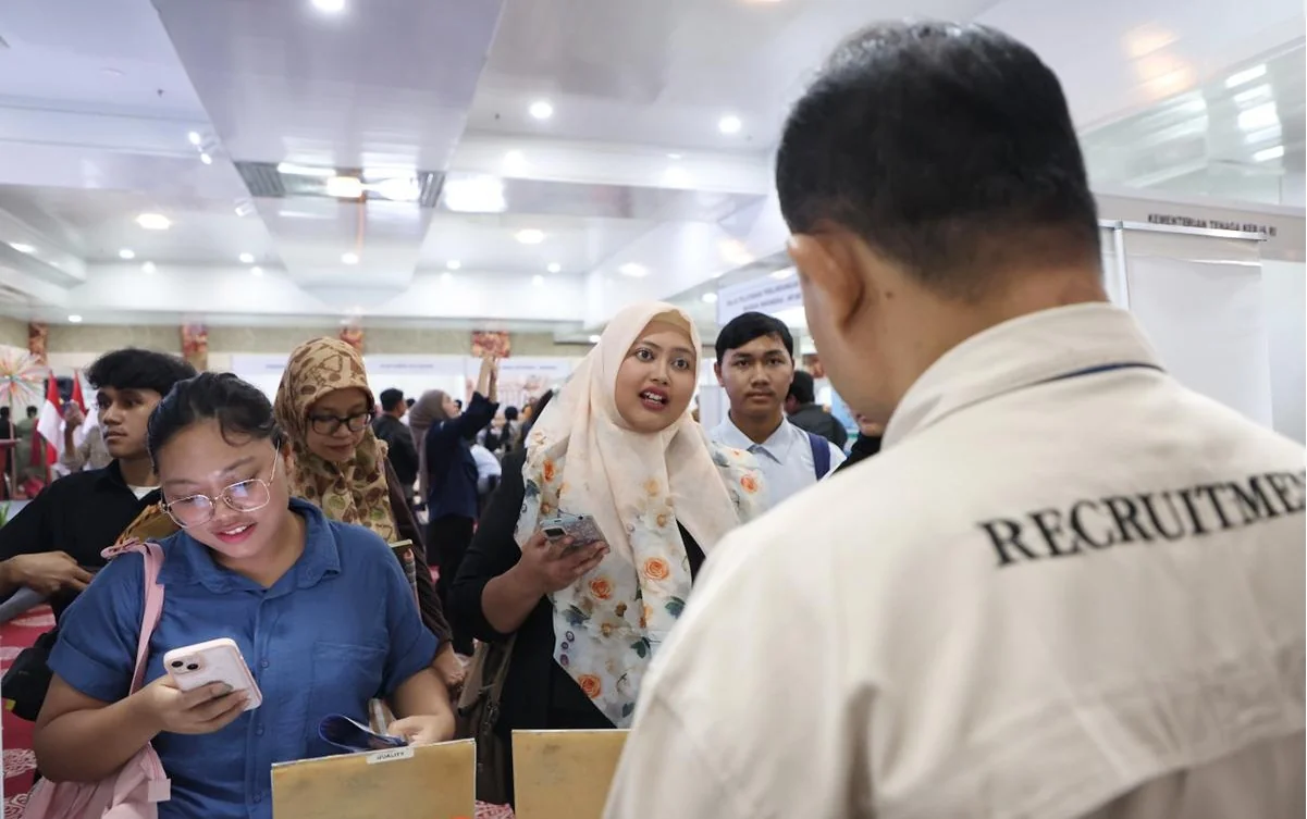 Dokumentasi - Sebanyak 5.158 pencari kerja memanfaatkan Jakarta Selatan Career Fest and Bazaar 2026 yang diselenggarakan Suku Dinas Tenaga Kerja, Transmigrasi, dan Energi (Nakertransgi) Jakarta Selatan agar tidak lagi menjadi pengangguran di  pada 7-8 Jul
