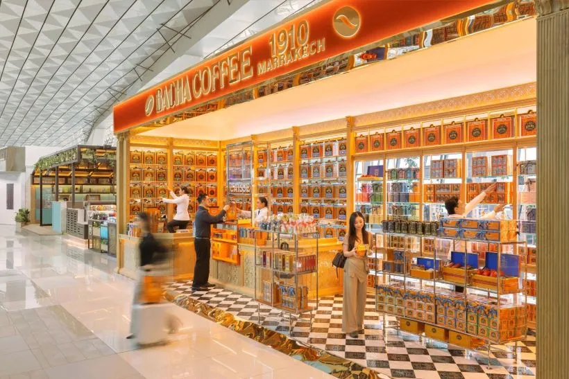 Didirikan pada tahun 1910 di Marrakech, Bacha Coffee melanjutkan perjalanan 
globalnya dengan membuka butik terbarunya di Bandara Internasional Soekarno-Hatta Terminal 3. Foto: Istimewa untuk kabarjakarta.com
