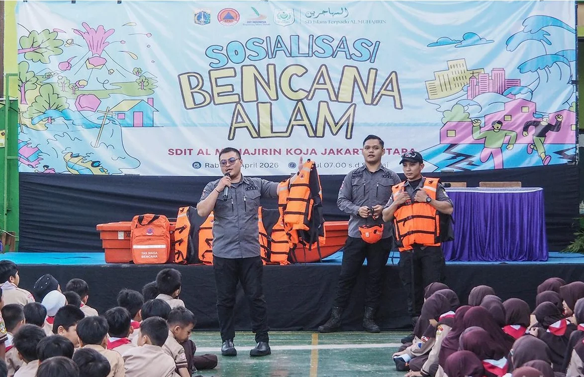 Masyarakat perlu memperkuat kesiapsiagaan menghadapi berbagai potensi bencana alam seperti gempa bumi dan erupsi agar selamat. Foto: Pemkot Jakut