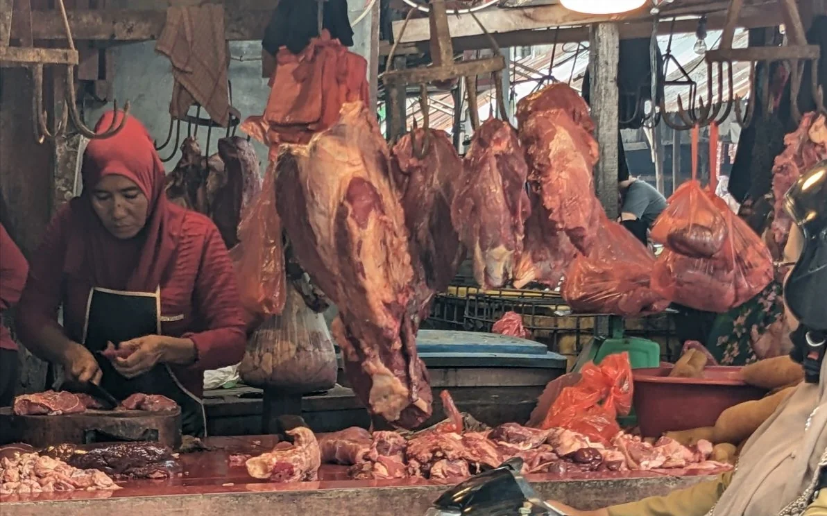 pedagang daging sapi