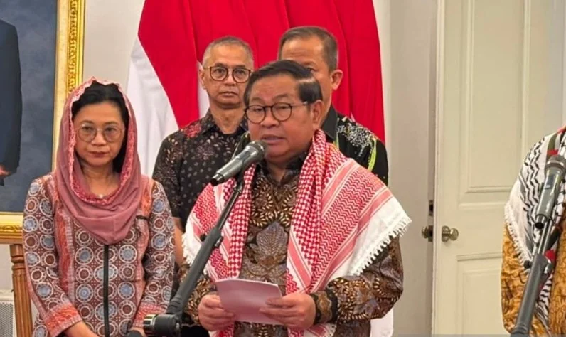 Gubernur DKI Jakarta, Pramono Anung di Balai Kota Jakarta, Kamis (6/8/2026). Foto: ANTARA
