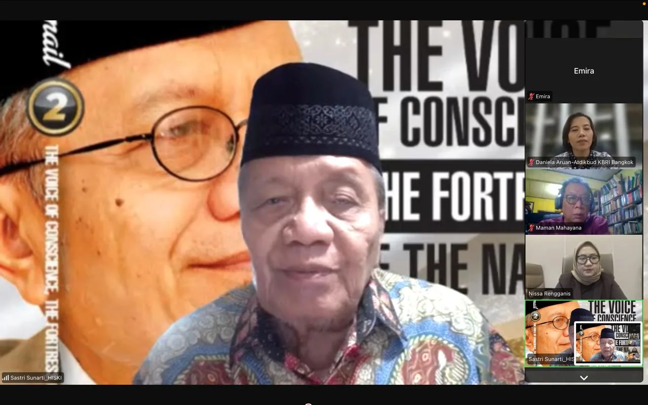 Kementerian Kebudayaan RI melalui Direktorat Jenderal Diplomasi, Promosi, dan Kerja Sama Kebudayaan menggelar kegiatan “Sosialisasi dan Konsolidasi Pengusulan Taufiq Ismail sebagai Kandidat Penerima Nobel Sastra 2027” melalui daring pada Senin (28/9/2026)