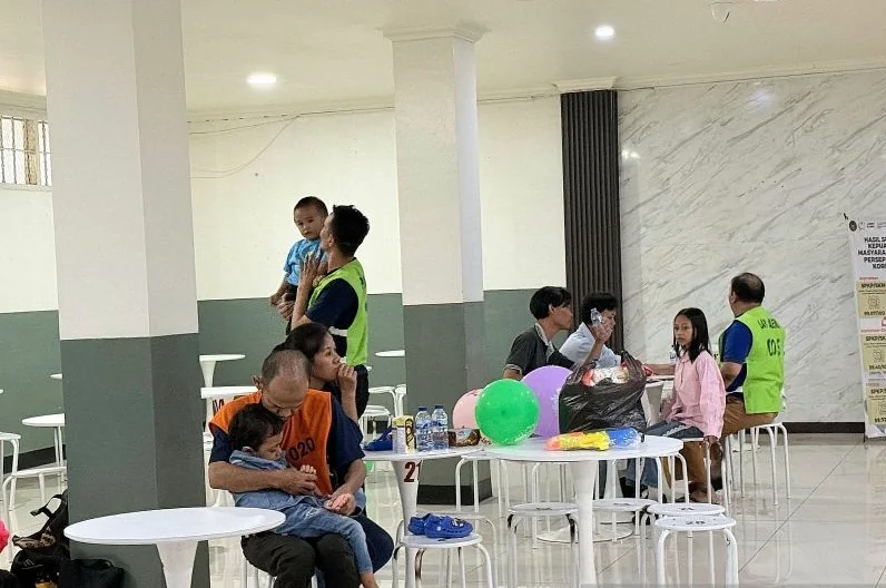 Lembaga Pemasyarakatan (Lapas) Kelas IIA Salemba kembali menggelar layanan kunjungan tatap muka khusus anak bagi warga binaan, Sabtu (3/10/2026). Foto: Lapas Salemba