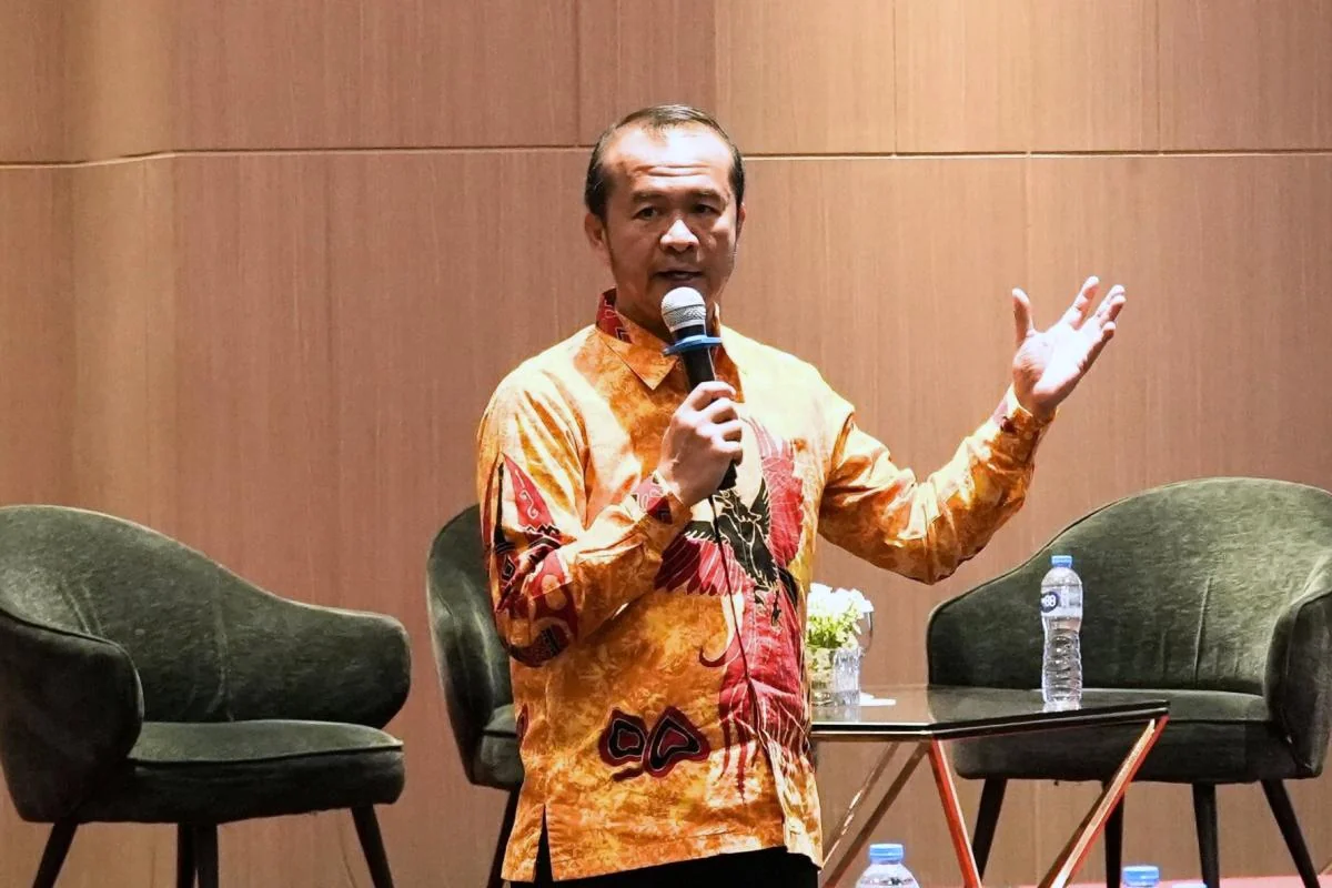 Kepala Biro Hubungan Masyarakat dan Umum LKPP, Hermawan, yang memberikan pemahaman mengenai penguatan perencanaan pengadaan barang dan jasa untuk meningkatkan pemahaman dan keseragaman pelaksanaan pengadaan barang/jasa sejak tahap perencanaan hingga pelak