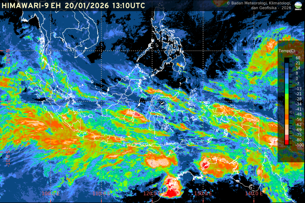 Jakarta Siaga Cuaca Ekstrem: BMKG Prediksi Hujan Lebat dan Gangguan Atmosfer Hingga Akhir Januari 2026
