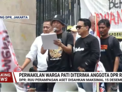 Massa AMPB Bubarkan Diri Usai DPR Berkomitmen Tuntaskan RUU Perampasan Aset