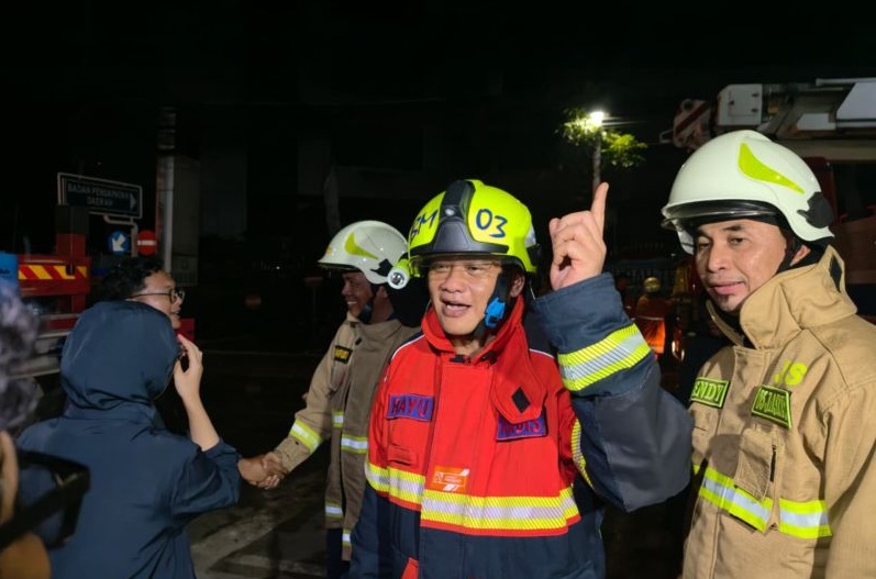 Data Pajak dan Aset DKI Aman dari Kebakaran Gedung Bapenda