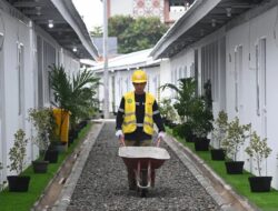 Warga Huntara Senen Minta Sarana Olahraga dan Fogging