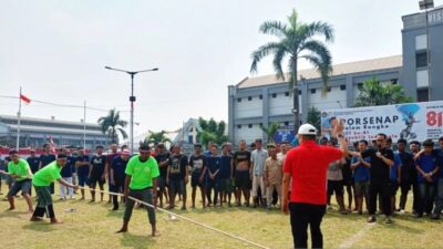 Lomba HUT RI di Lapas Cipinang, Warga Binaan Temukan Makna Kebersamaan