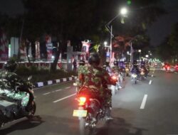 Menjaga Jakarta Pusat Tetap Aman, 186 Personel Patroli hingga Dini Hari
