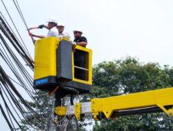 Kabel Semrawut 792 Meter di Jalan Sultan Hamengkubuwono IX Ditertibkan