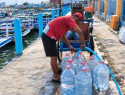 Kios Air PAM Jaya Solusi Saat Debit SWRO Pulau Kelapa dan Panggang Terbatas